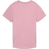 Puma - Tad Essential Crew T-Shirt - Roze - 100% Gerecycled Polyester
