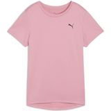 Puma - Tad Essential Crew T-Shirt - Roze - 100% Gerecycled Polyester