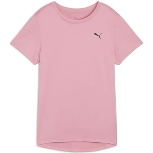 Puma - Tad Essential Crew T-Shirt - Roze - 100% Gerecycled Polyester