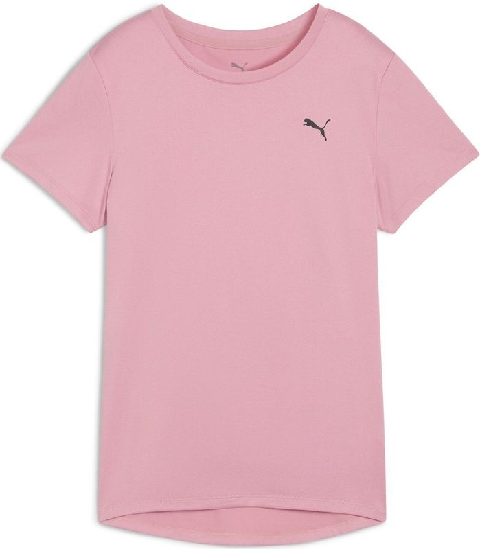 Puma - Tad Essential Crew T-Shirt - Roze - 100% Gerecycled Polyester