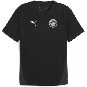 Puma - Man City Training Jersey - Sporttop - Zwart - Geavanceerd Vochtregulerend Materiaal