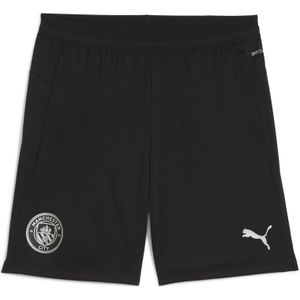 PUMA - Manchester City - Korte Broek - Zwart - Gerecycled Polyester