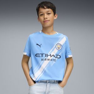 PUMA - Manchester City Thuisshirt - Sky Blue - Katoen - Korte Mouwen
