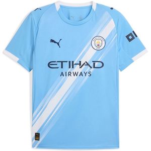 Puma Manchester City Fc Thuis T-shirt - Sky Blue - Korte Mouwen - Gerecycled Materiaal