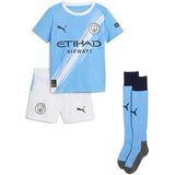 PUMA - Manchester City Home Mini Kit - Voetbaltenue - Blauw - Polyester