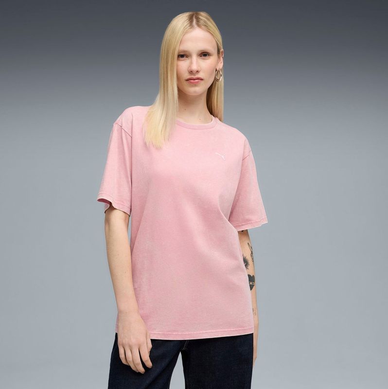 Puma - Essential Elevated Relaxed T-Shirt - Dames