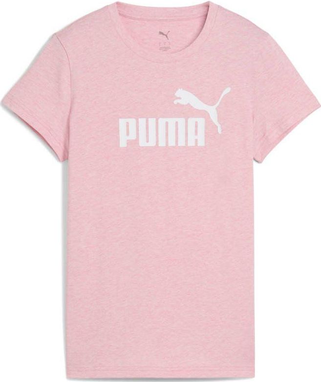 Puma T-shirt roze/wit
