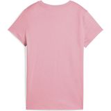 Puma - Essential 1 Logo T-Shirt - Roze - Ademend Materiaal