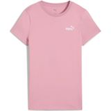 Puma - Essential 1 Logo T-Shirt - Roze - Ademend Materiaal