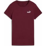Puma - Essential 1 Logo T-Shirt - Rood - Katoen