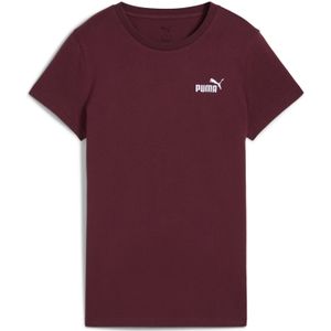 Puma - Essential 1 Logo T-Shirt - Rood - Katoen