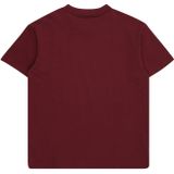 Puma - T-shirt - Donkerrood/Wit - Korte Mouwen - Ronde Hals
