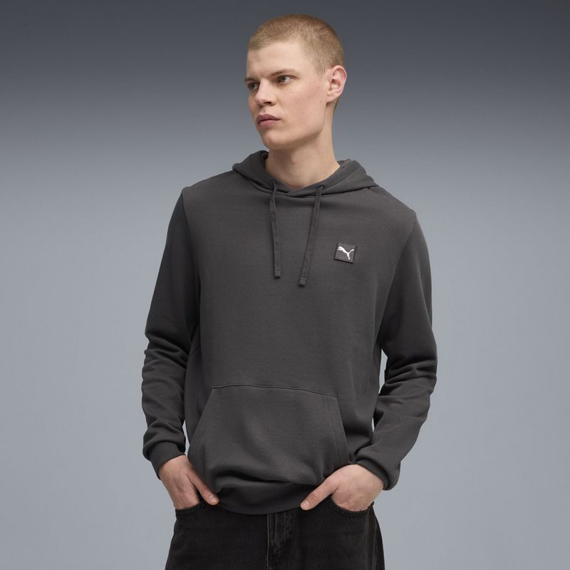 Puma - Essential Elevated Hoodie - Grijs - Heren