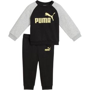 PUMA - Set - Fleece - Grijs - Gerecycled Katoen