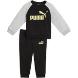 PUMA - Set - Fleece - Grijs - Gerecycled Katoen
