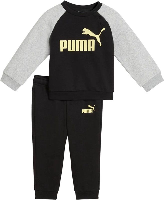 PUMA - Set - Fleece - Grijs - Gerecycled Katoen