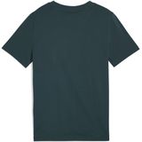 PUMA - T-shirt - Zwart - Katoen - Ronde Hals Korte Mouwen