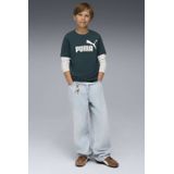 PUMA - T-shirt - Zwart - Katoen - Ronde Hals Korte Mouwen