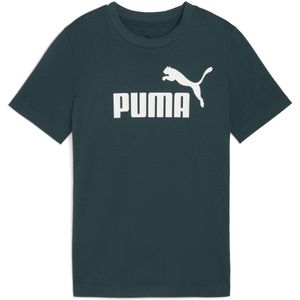 PUMA - T-shirt - Zwart - Katoen - Ronde Hals Korte Mouwen