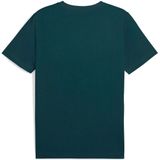 PUMA - T-shirt - Zwart - Katoen - Rubber Logo