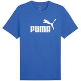 PUMA - ESS NO. 1 LOGO TEE - T-shirt - Mountain blue
