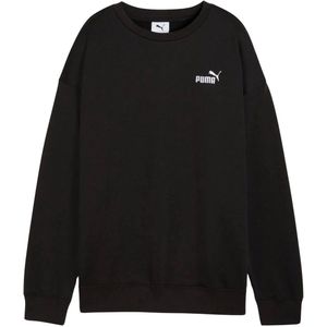 PUMA - ESS SMALL NO. 1 LOGO - Shirt met Lange Mouwen - Zwart - Relaxed Fit