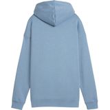 Puma - Essential Relaxed Hoodie - Dames - Blauw - Ademend Materiaal