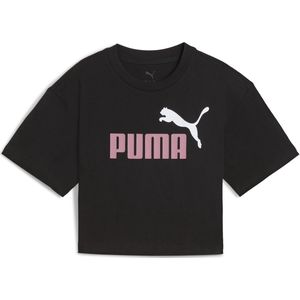 PUMA - T-shirt - Korte Mouwen - Zwart - Gerecycled Katoen