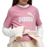 PUMA - T-shirt - Zwart - Katoenmix - Normale Pasvorm