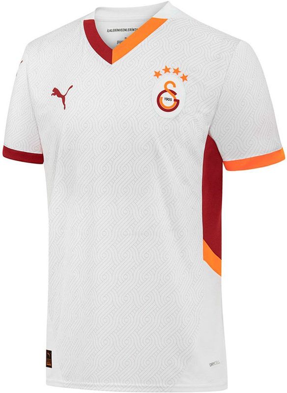 Puma - Galatasaray 25/26 Replica Weg T-shirt - Wit - Korte Mouwen