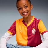 Puma - Galatasaray 25/26 - Replica Thuis Korte Mouw T-shirt - Junior