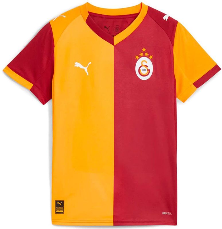 Puma - Galatasaray 25/26 - Replica Thuis Korte Mouw T-shirt - Junior