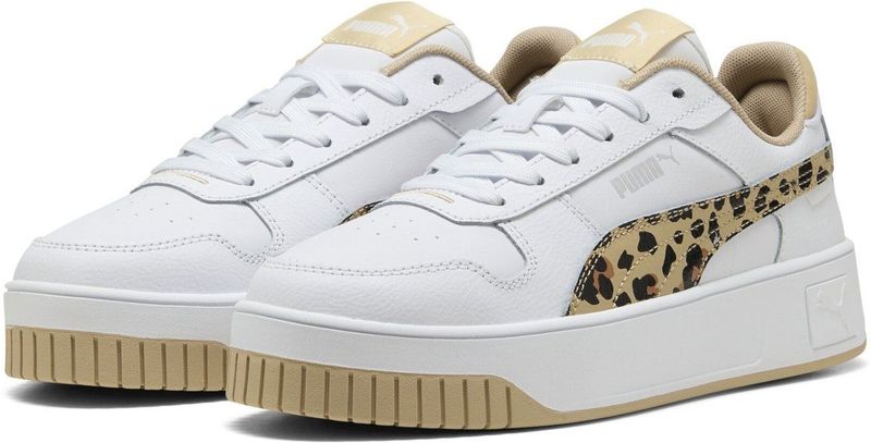 PUMA - Carina Street - Sneakers - PUMA White-Toasted Almond-PUMA Silver