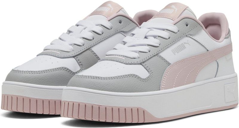 PUMA - Carina Street - Sneakers - PUMA White-Mauve Mist-Gray Echo
