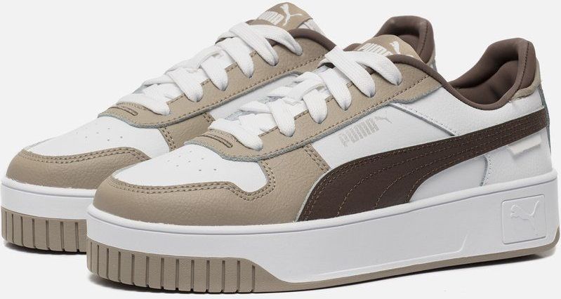Puma - Carina Street - Sneakers - Beige - Leer