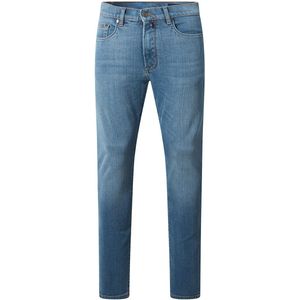 Light Blue Jeans - Riemlussen - Applicaties - Steekzakken - Normale Taillehoogte
