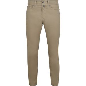 Pierre Cardin Broek Lyon Tapered Beige - Maat W 31 - L 32 - Heren - Five-pocket broek
