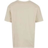 Urban Classics - UC Cursive Bold Logo Heavy Oversized Heren T-shirt - Beige