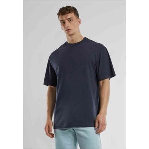 Urban Classics - UC Signature Logo Tall Heren T-shirt - Blauw