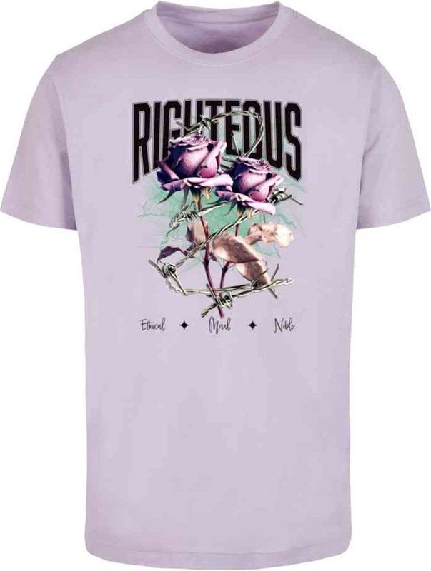 Mister Tee - Righteous Roses Heren T-shirt - Lila