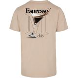 Mister Tee - Mt3137 - T-shirt - Zand - Heren - Comfortabele Ronde Hals