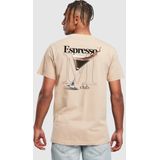 Mister Tee - Mt3137 - T-shirt - Zand - Heren - Comfortabele Ronde Hals