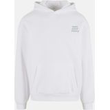 Upscale Hoodie - Wit met Capuchon en Kangoeroezak