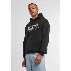 Mister Tee Upscale - For The Good Fluffy Hoodie/trui - Zwart
