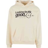 Mister Tee Upscale - For The Good Fluffy Hoodie/trui - Beige