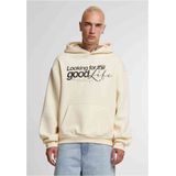 Mister Tee Upscale - For The Good Fluffy Hoodie/trui - Beige