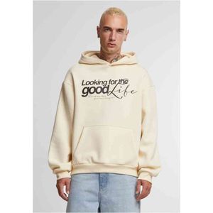 Mister Tee Upscale - For The Good Fluffy Hoodie/trui - Beige