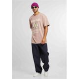 Mister Tee Upscale - Money Talks Oversize Heren T-shirt - Roze