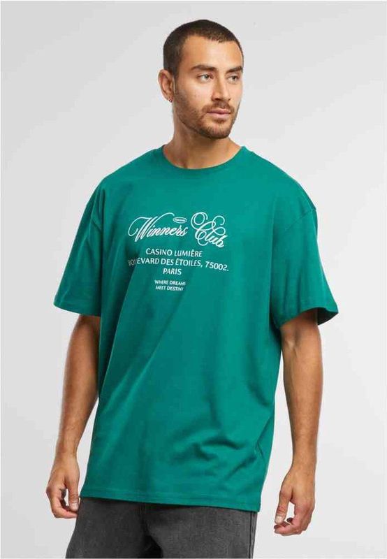 Mister Tee Upscale - Winners Club Oversize Heren T-shirt - Groen