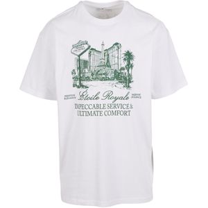Mister Tee Upscale - Etoile Royale Oversize Heren T-shirt - Wit